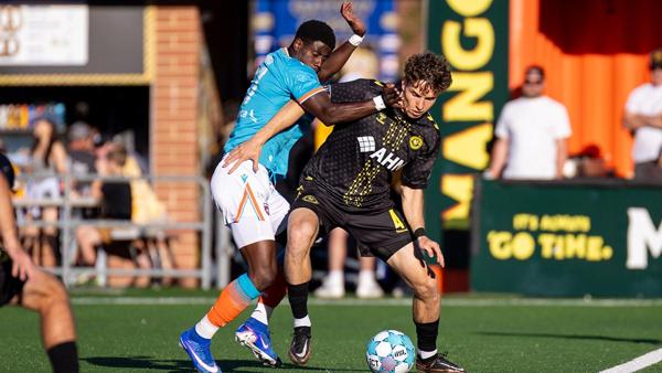 Albert Dikwa Strikes as Pittsburgh Riverhounds SC Downs Miami FC