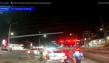 FLFR crew honored for actions following crash that killed 1; dashcam video released - WSVN 7News | Miami News, Weather, Sports