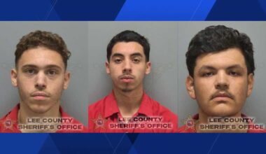 Trio suspected of golf cart crime spree across Lee County