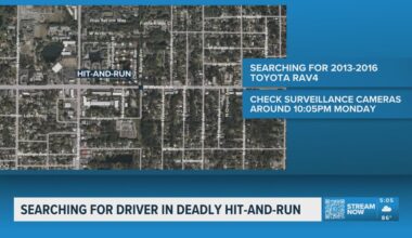 Tampa police search for hit-and-run driver who killed 19-year-old bicyclist