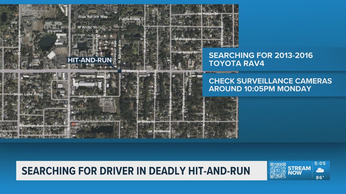 Tampa police search for hit-and-run driver who killed 19-year-old bicyclist