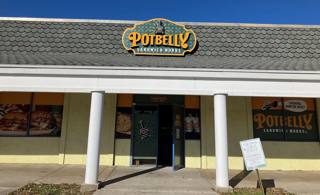 Potbelly Sandwich Works plans to open the first of seven planned restaurants in Jacksonville in May at 9908 Old Baymeadows Road in Deerwood Village shopping center.