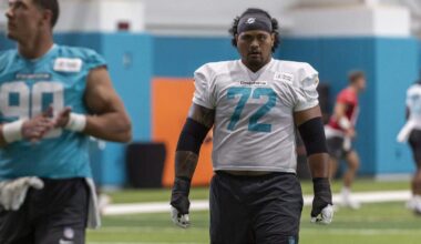 Savaiinaea’s move to right guard could unlock Dolphins’ run game