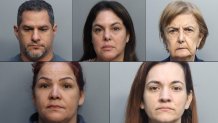 Jose Gonzalez, Monica Ghilardi, Myriam Rodgers, Yoleidis Lopez, Marglli Gallego