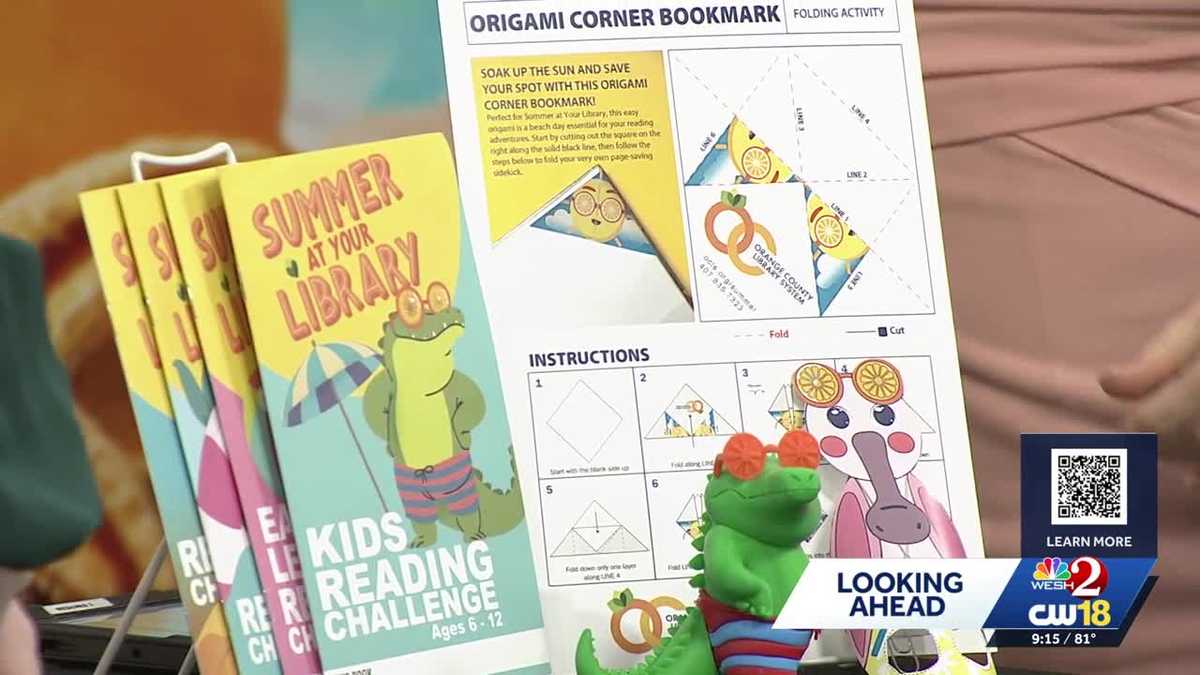Summer at Your Library reading challenge, events kick off June 1 in Central Florida