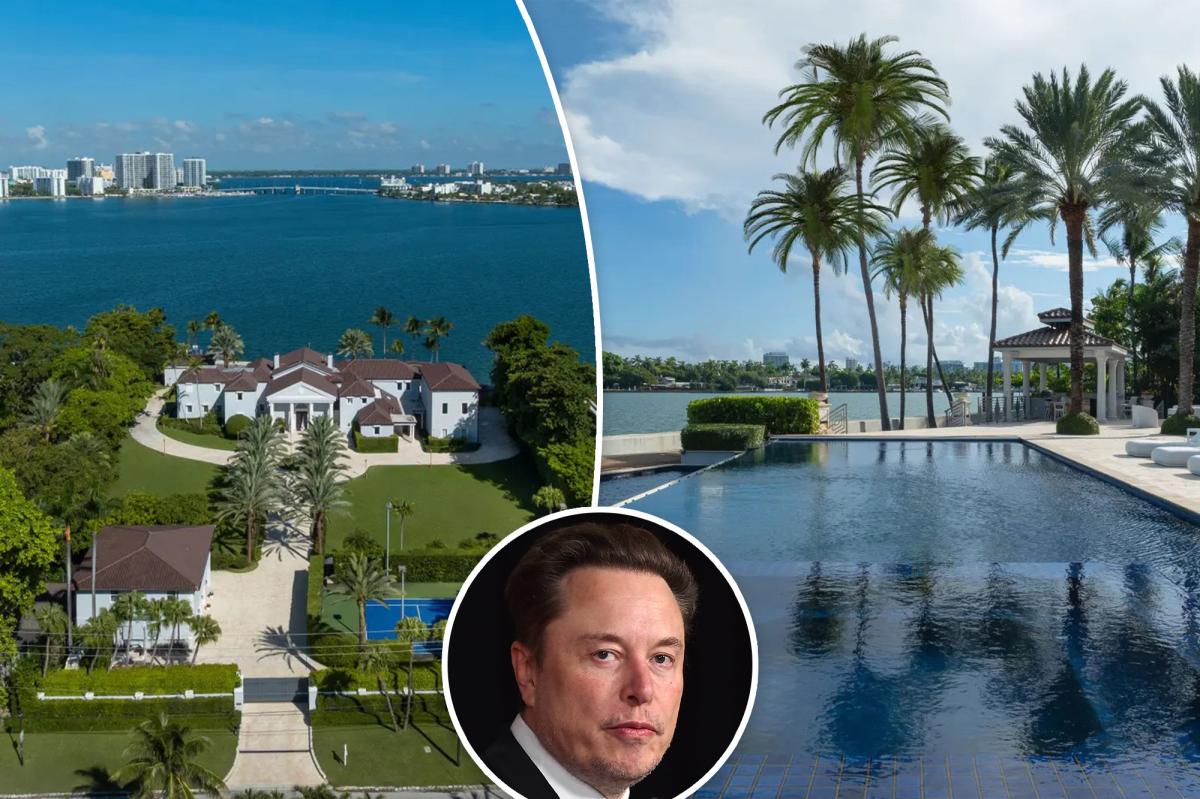 Did Elon Musk tour this $300M Miami mansion?
