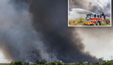 Everglades wildfire scorches over 11K acres just outside of Miami suburbs