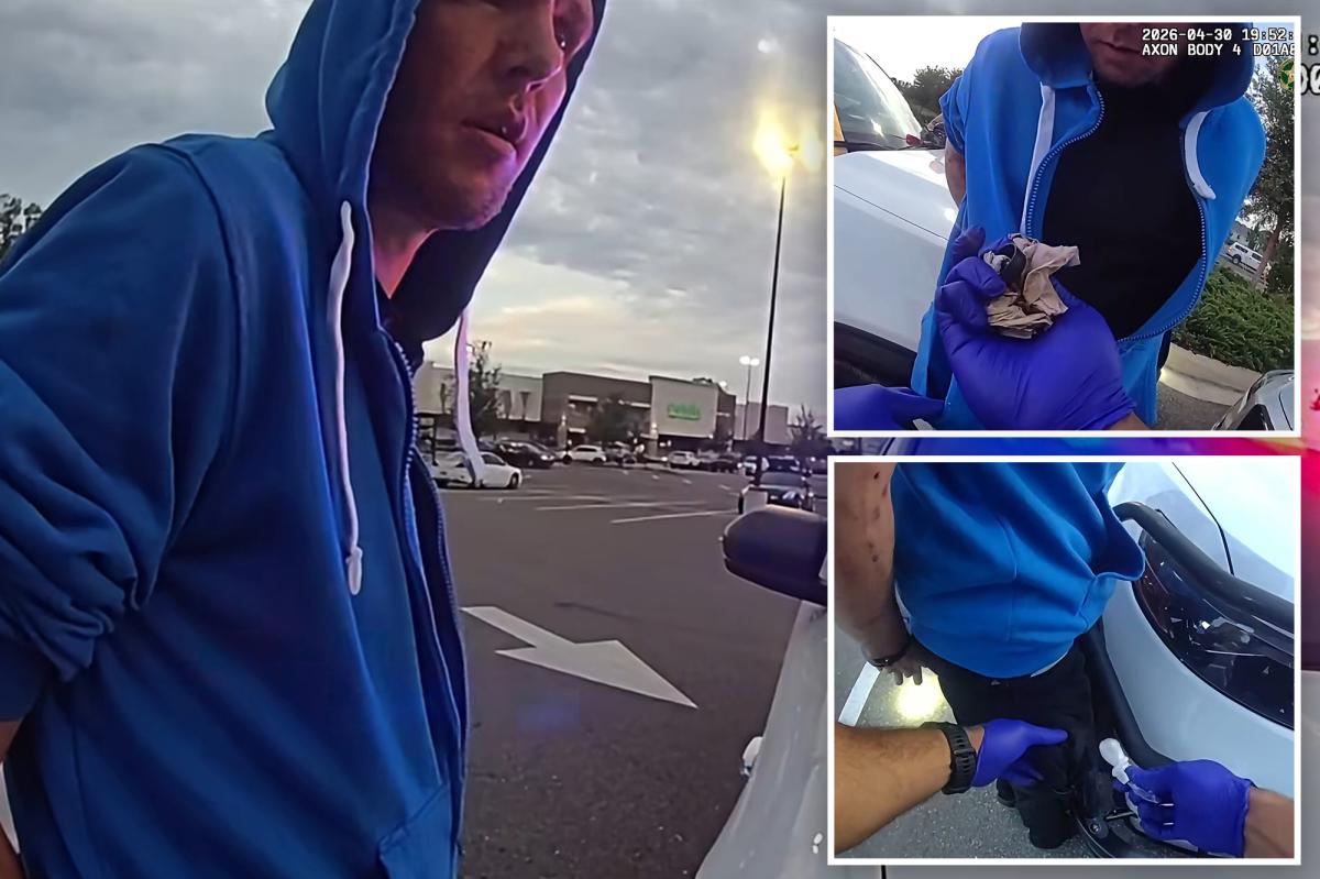 Crazed fugitive blows fentanyl in Florida cop's face and claims 'it's sugar,' wild bodycam footage shows