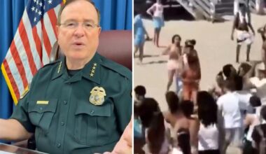 Florida sheriff threatens parents if their kids get involved in destructive 'teen takeovers': 'Going to light them up'