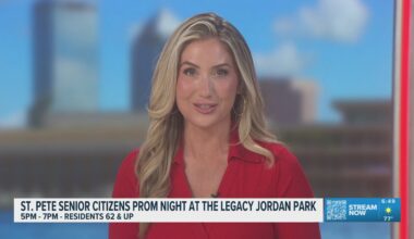 St. Petersburg Senior Citizens Prom Night is being held tonight
