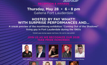 Galleria Fort Lauderdale’s “Take PRIDE!” 2026 Reception to Benefit History Fort Lauderdale