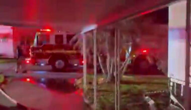 Fire rears up at Longwood mobile home park