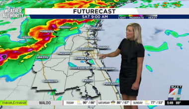 Meteorologist Katie Garner breaks down Jacksonville’s weekend forecast
