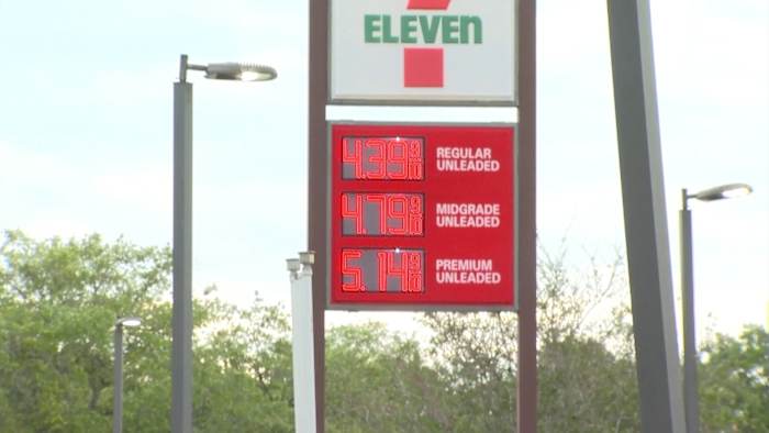 Gas just hit $4.28 a gallon in Florida and could climb even higher