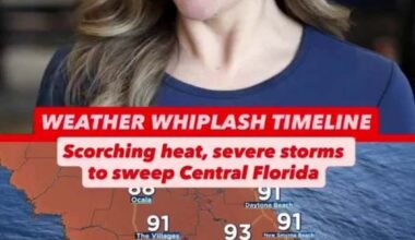 Scorching heat, severe storms to sweep Central Florida. Here’s the weather whiplash timeline