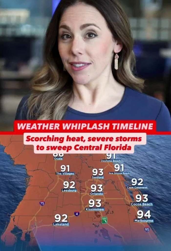 Scorching heat, severe storms to sweep Central Florida. Here’s the weather whiplash timeline