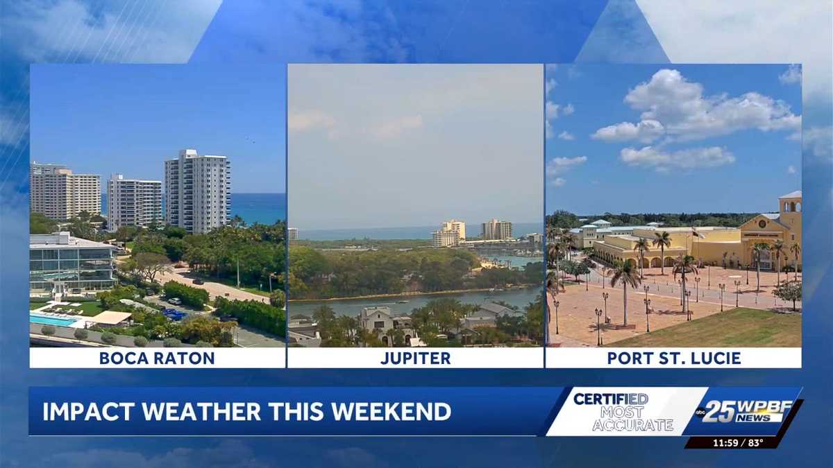 Record-breaking heat and storms Sunday in South Florida