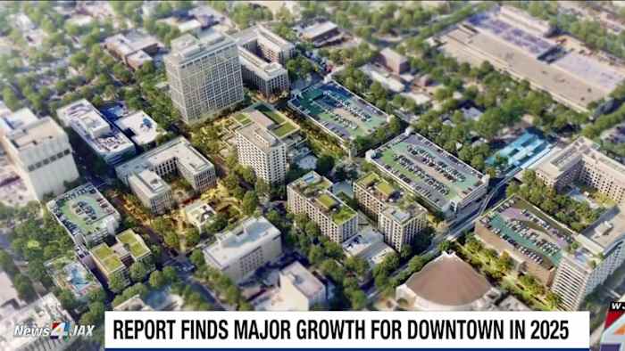 Report finds major residential, development & tourism growth for Downtown Jacksonville in 2025