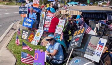 Protests pop up in Florida ahead of Trump's visit to The Villages
