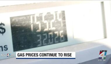 Jacksonville drivers frustrated as gas prices surge to 4-year high nationwide, $4.30 average in Duval County