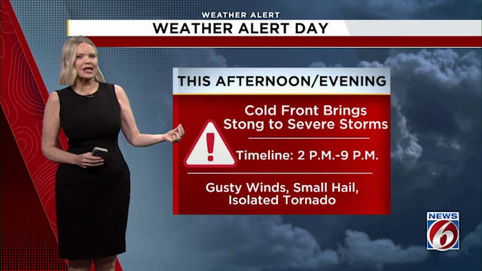 When Strong Storms Will Hit Central Florida Today