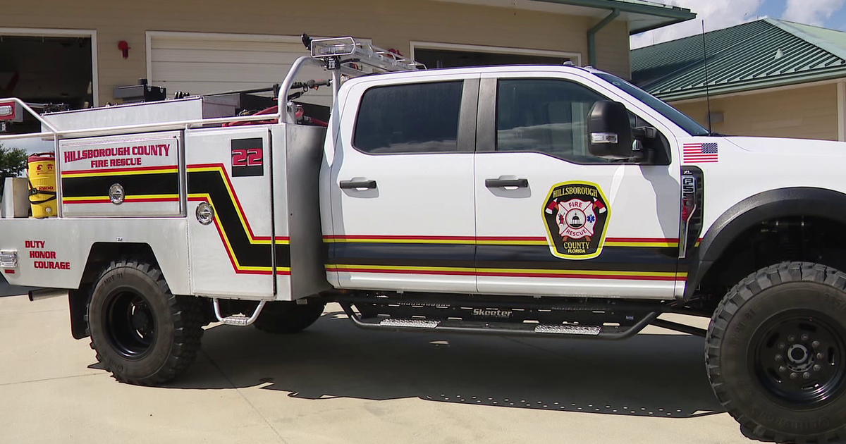 Hillsborough County Fire Rescue deploys new brush trucks as busy season continues