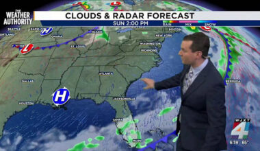 Meteorologist Chris Holtzman has your Saturday evening forecast
