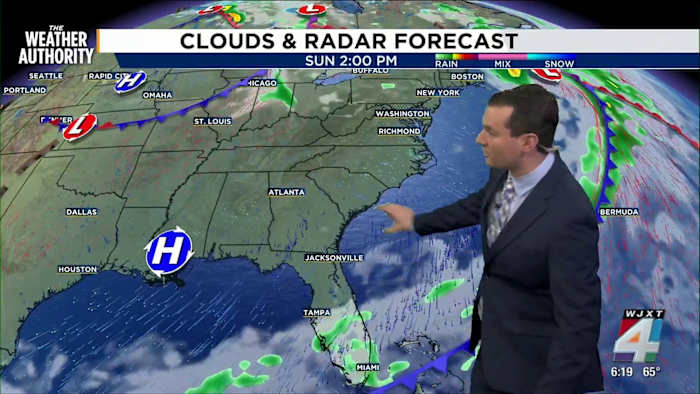 Meteorologist Chris Holtzman has your Saturday evening forecast