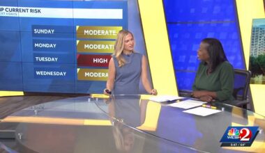 Cooler and drier day, with heat building. Forecast update 5/3