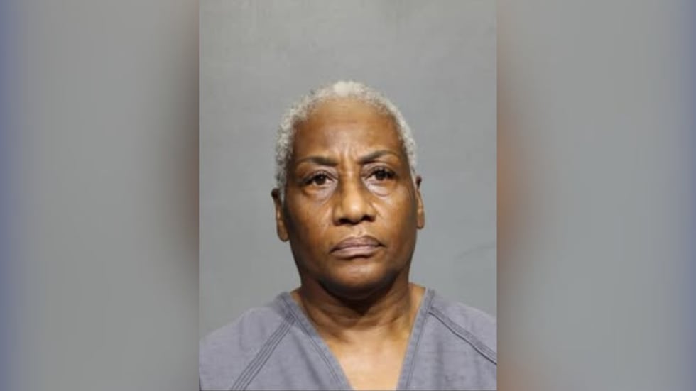 Beverly Sasberry is accused of intentionally running over 11 ducklings because they made a...