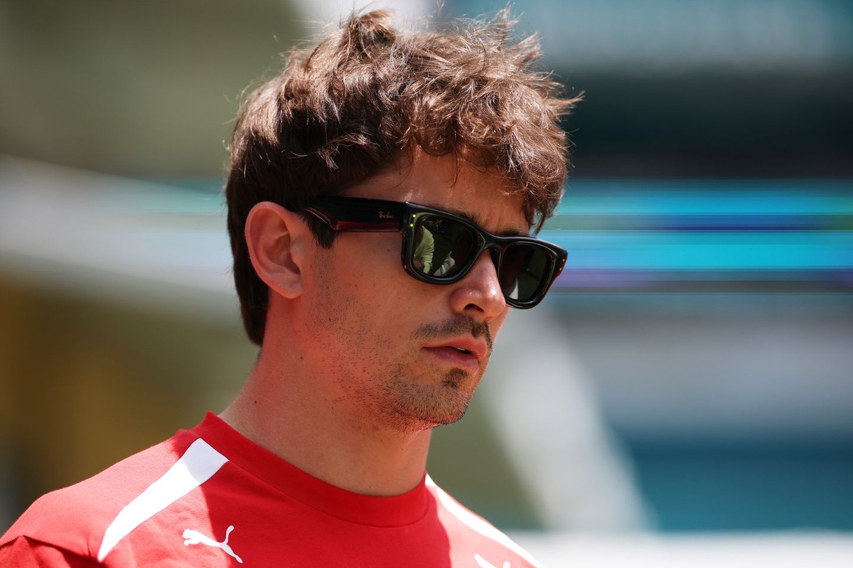 Charles Leclerc blames himself after 'unacceptable' late Miami GP spin