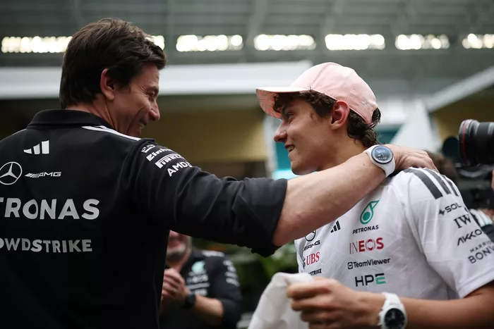 Andrea Kimi Antonelli, Mercedes, Toto Wolff, Mercedes