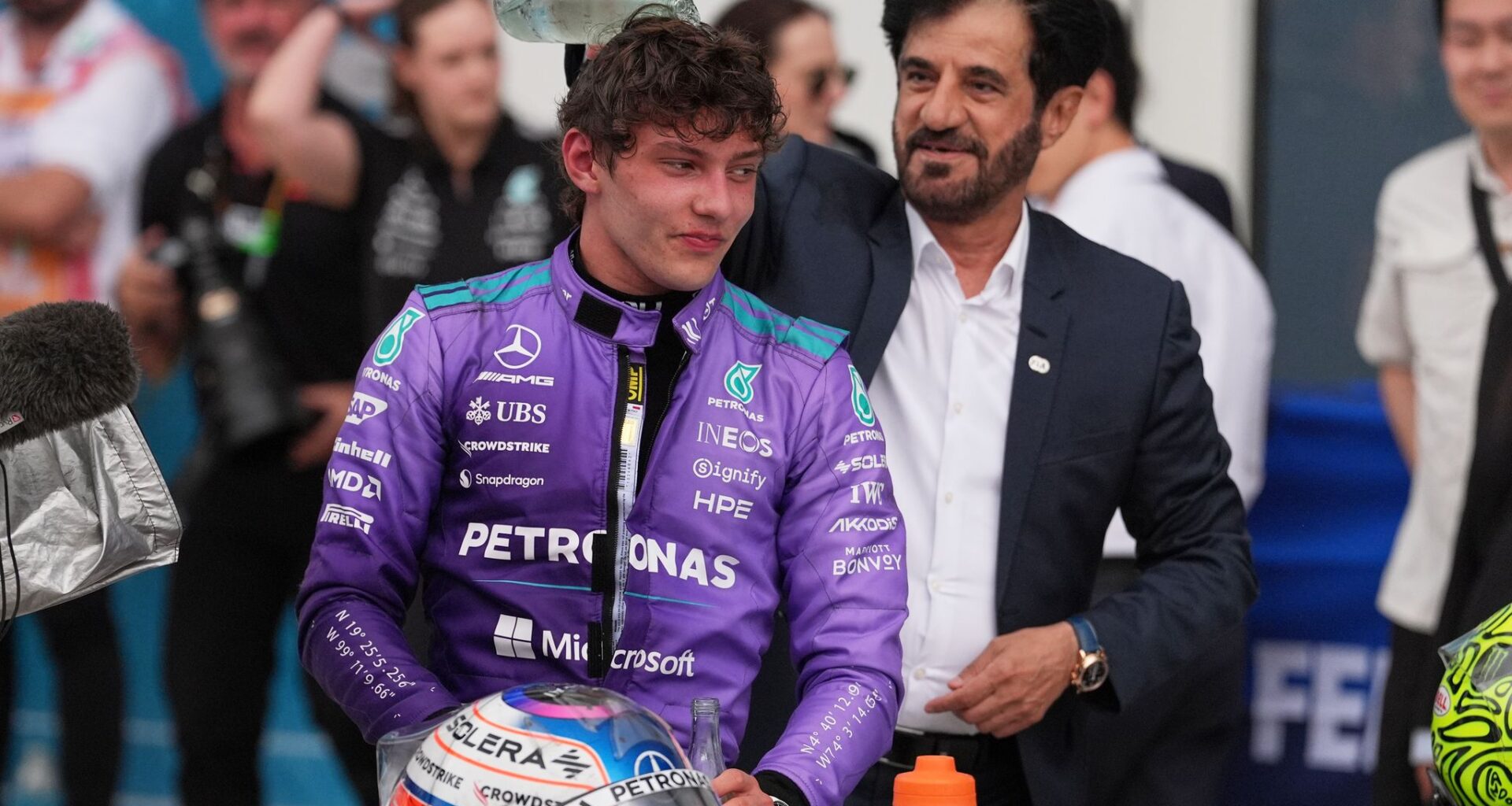 Kimi Antonelli wins the Miami Grand Prix for his third straight F1 victory