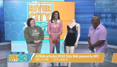 Downtown Jacksonville ArtWalk activates DTJAX Style Walk powered by HIFE