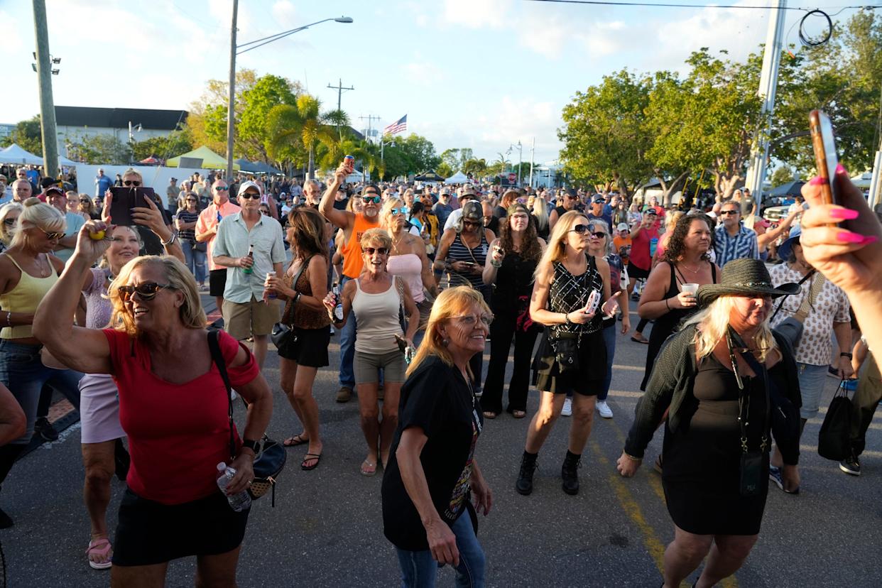 The City of Cape Coral hosted its Bike Night event Saturday, April 11, 2026. Attendees could walk along a section of SE 47th Terrace and experience live performances, a variety of vendors, food trucks and more.