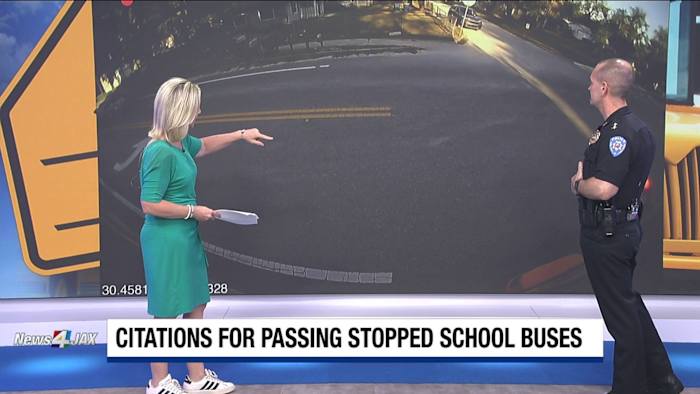 Stop-arm cameras on Duval County school buses