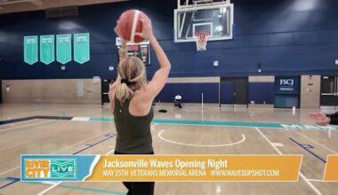 Making Waves ont he court with the brand new Upshot League