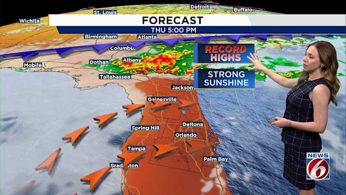 Hottest weather in 100 days in Central Florida. Here’s who could be breaking records