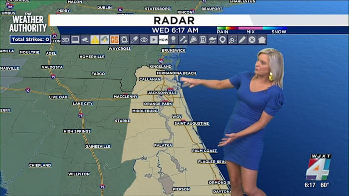 Jacksonville braces for 90s heat wave ahead of possible chance for showers later this week