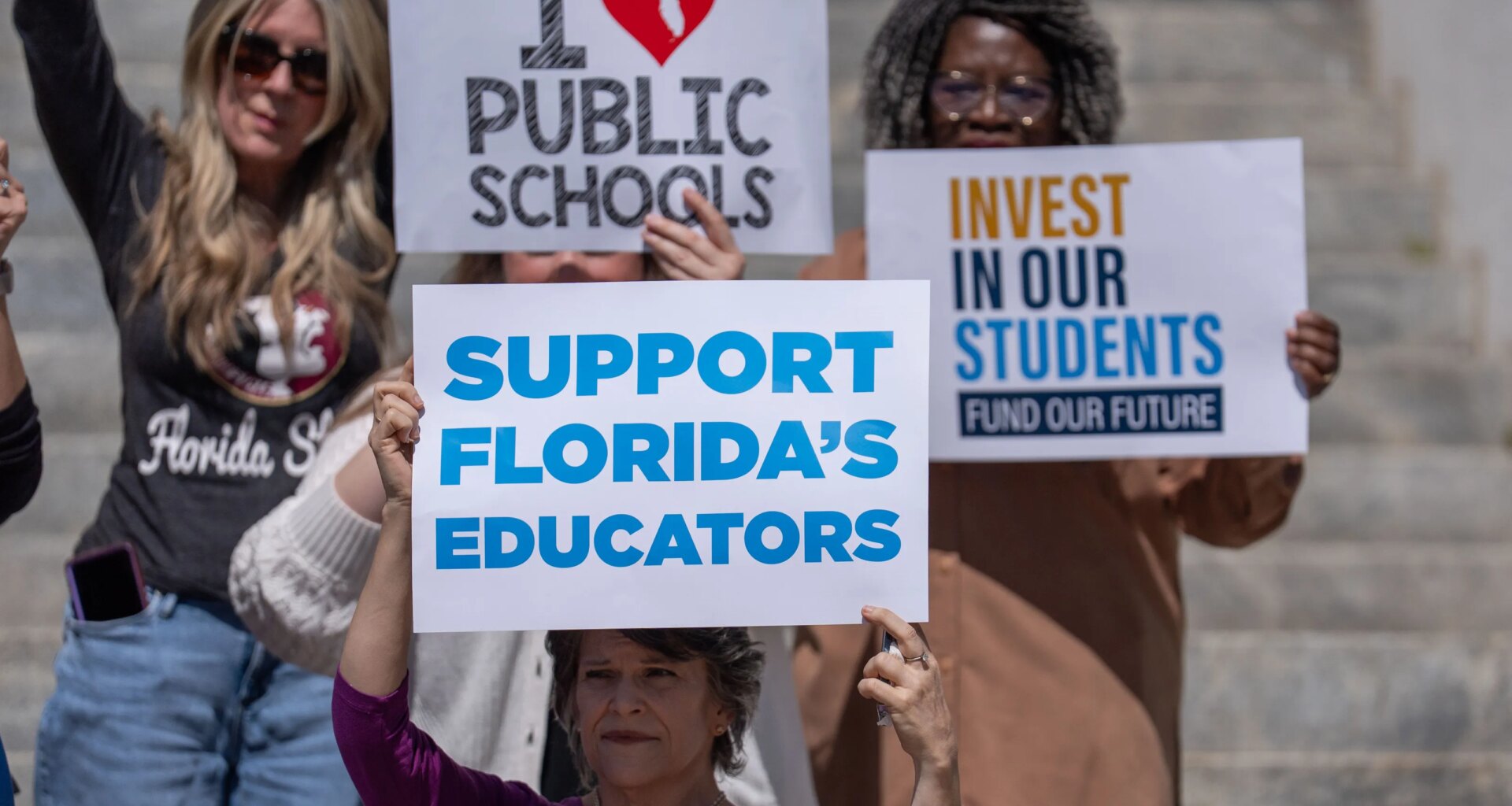 Invest in our Students Movement held at capitol
