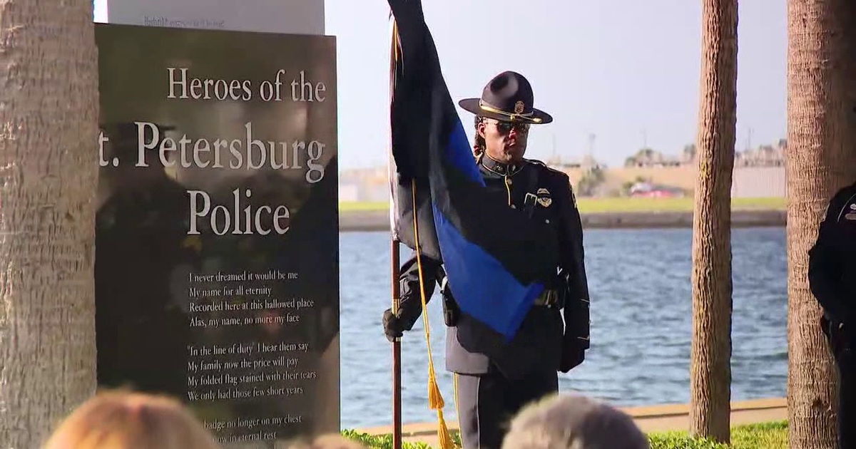 St. Petersburg Police honor 15 fallen officers during annual memorial ceremony