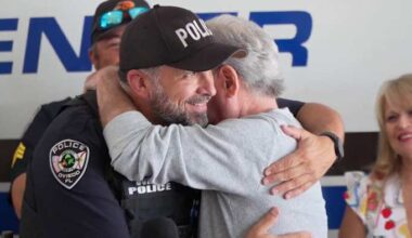 Oviedo officer, heart attack survivor reunite after life-saving rescue