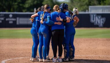Eagles fall to Dolphins in second round of ASUN Championship