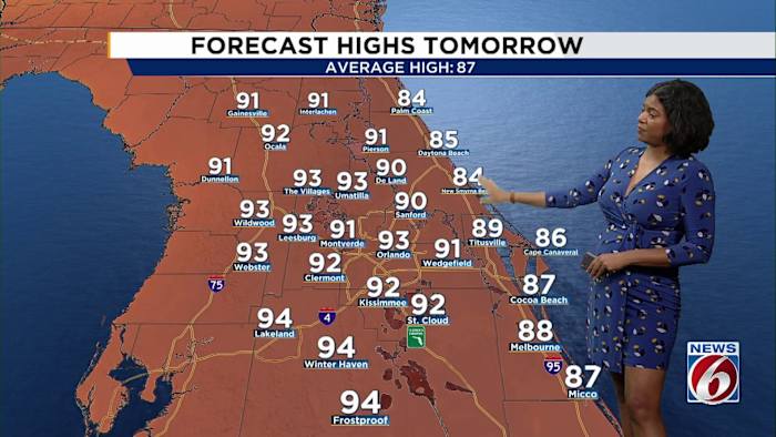 Record-breaking heat Thursday, staying in the 90s this weekend