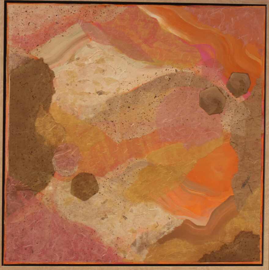 'Dunes' by abstract artist Heidi Lewis Coleman.