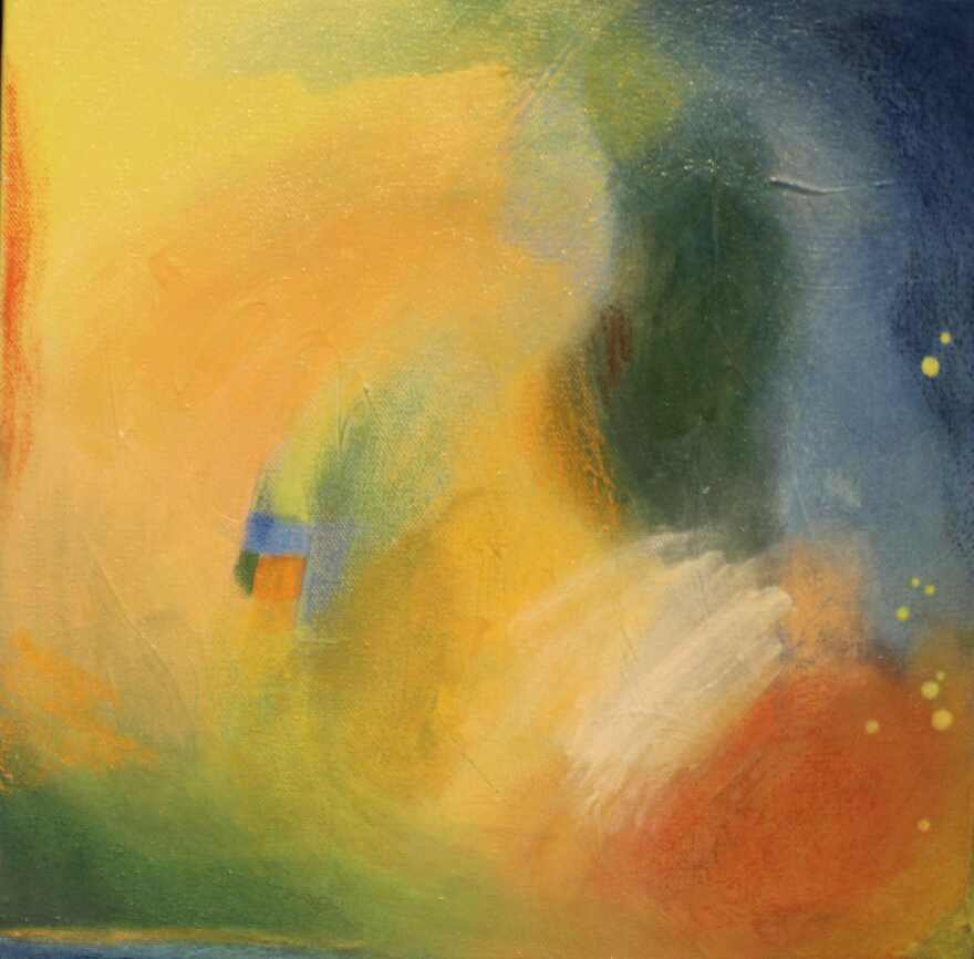 'Azalea' by abstract artist Heidi Lewis Coleman.