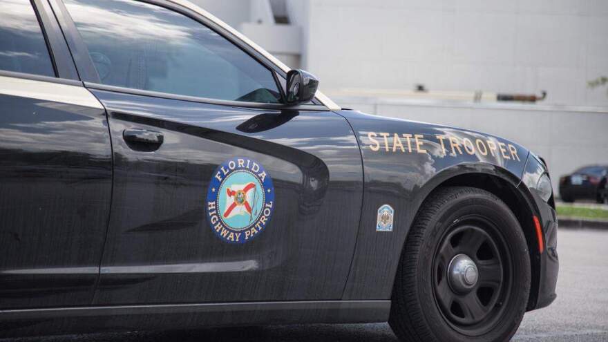 Florida Highway Patrol police crusier