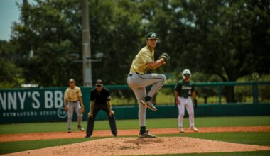 Dolphins Split Saturday Doubleheader at Stetson