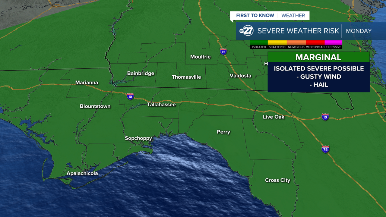 Convective Outlook Monday