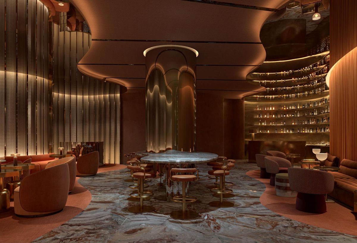 The Branded Condo Craze Is Supersizing Amenity Spaces
